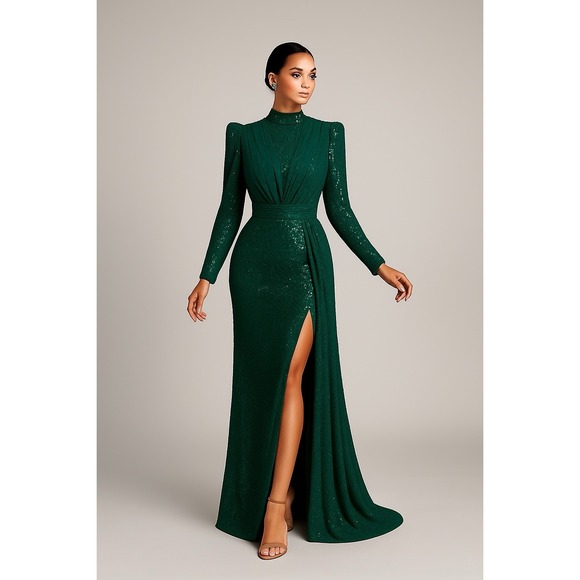 long floral dresses formal Andrea & Leo A1035 Prom Long Strapless Floral Print Ball Gown main image 1